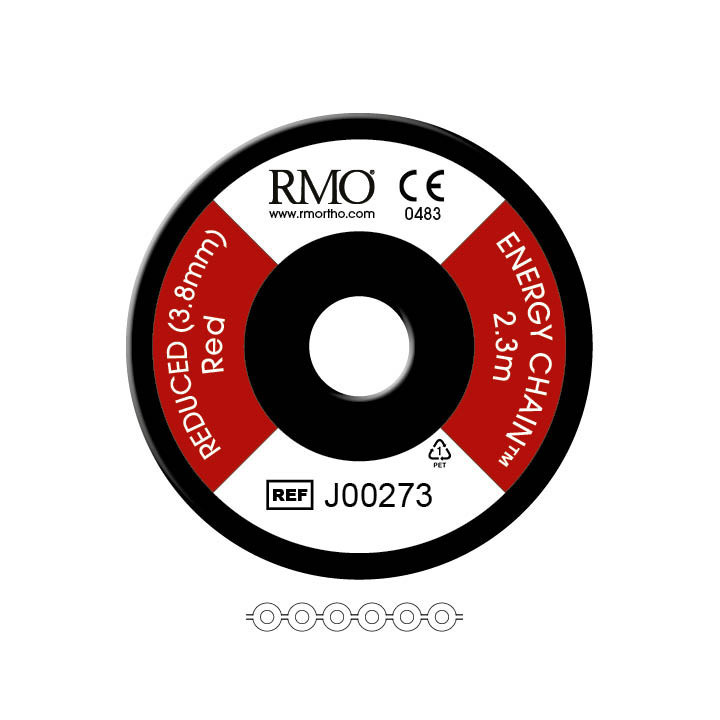 ŁAŃCUSZEK CZERWONY MORITA MAŁA PRZERWA