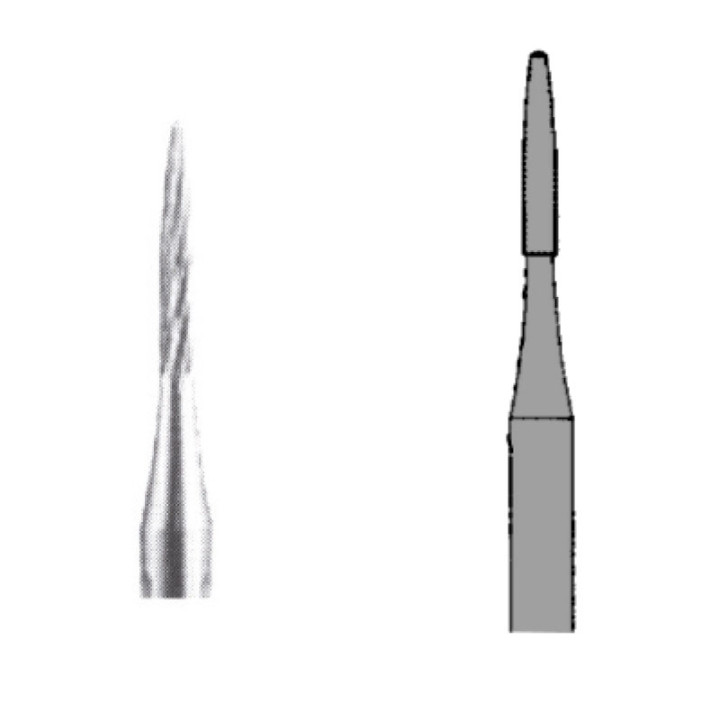 WIERTŁA NA TURBINĘ CIENKI PŁOMIEŃ